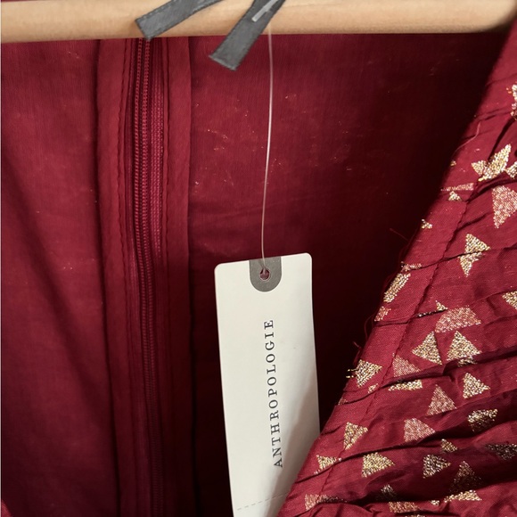 Anthropologie red minidress small - Picture 3 of 6